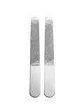 2-Pcs Stainless Steel Nail File Set – Durable Dual-Sided Manicure & Pedicure Shapers - The Nexa Shop