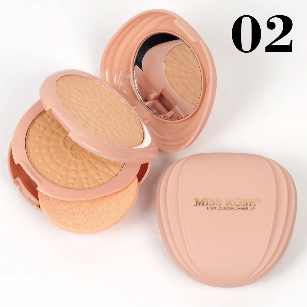MISS ROSE 2-in-1 Compact Powder & Base