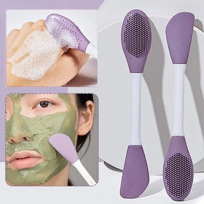 3-in-1 Radiant Skincare Set – Jade Roller, Gua Sha & 2-in-1 Mask Brush - The Nexa Shop