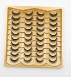 3D Professional Eyelashes Set – 20 Pairs of Voluminous, Reusable Faux Mink Lashes - The Nexa Shop