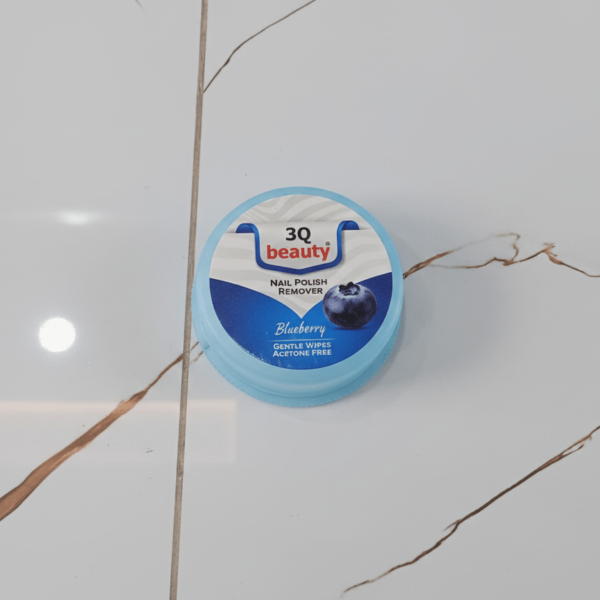 3Q Beauty Nail Polish Remover Wipes | Scented Acetone Nail Cleaner - The Nexa Shop