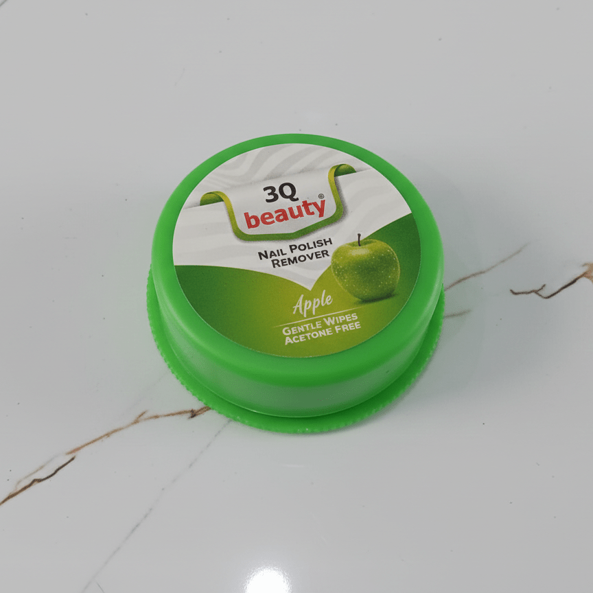 3Q Beauty Nail Polish Remover Wipes | Scented Acetone Nail Cleaner - The Nexa Shop