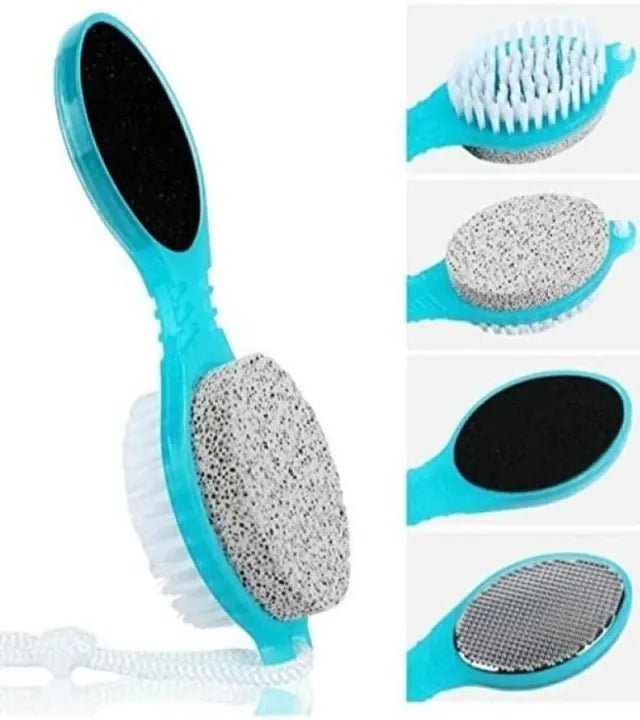4-in-1 Professional Pedicure Paddle – Foot Scraper, Scrubber & Filer - The Nexa Shop
