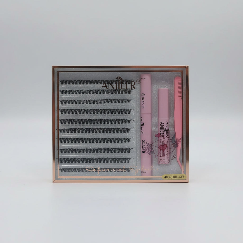 ANIJEER DIY Individual Lash Extension Kit (30D-0.07D-MLX)