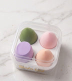4pcs Makeup Sponge Set with Protective Storage Box - The Nexa Shop
