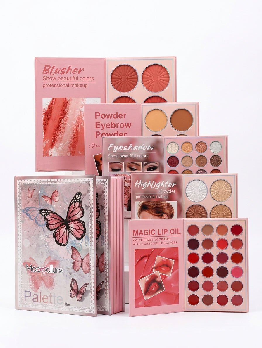 Mocallure Butterfly Master Palette Book (All-In-One Face, Eyes & Lips)