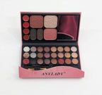 AnyLady Mini Travel Makeup Palette for Complete Face Glow