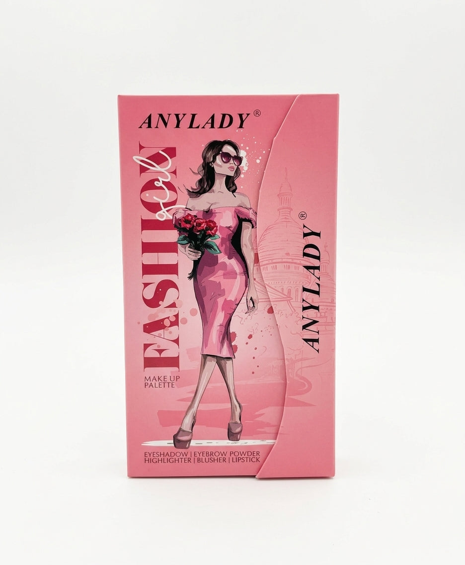 AnyLady Mini Travel Makeup Palette for Complete Face Glow
