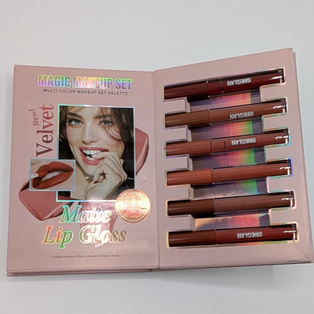 Siheglan 5-in-1 Fashion Beauty Eyeshadow, Face & Lip Palette