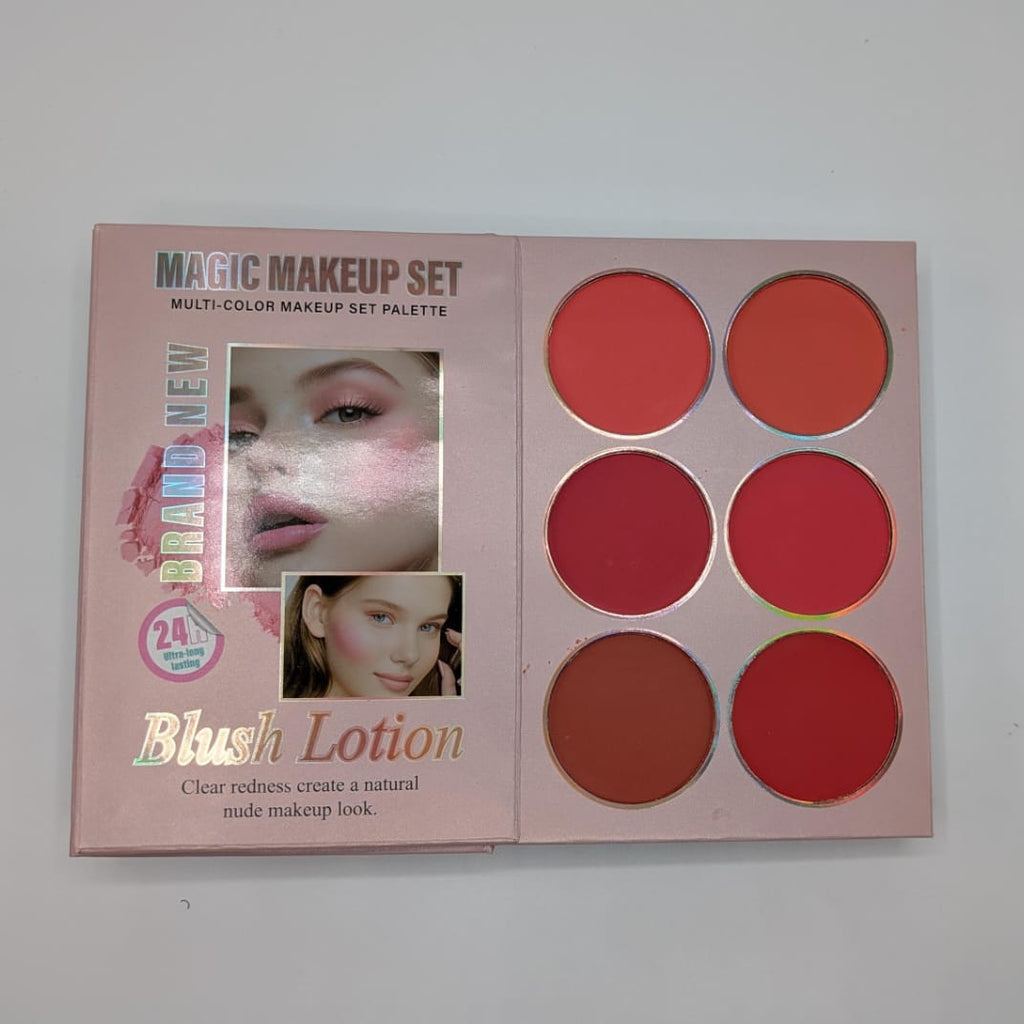 Siheglan 5-in-1 Fashion Beauty Eyeshadow, Face & Lip Palette