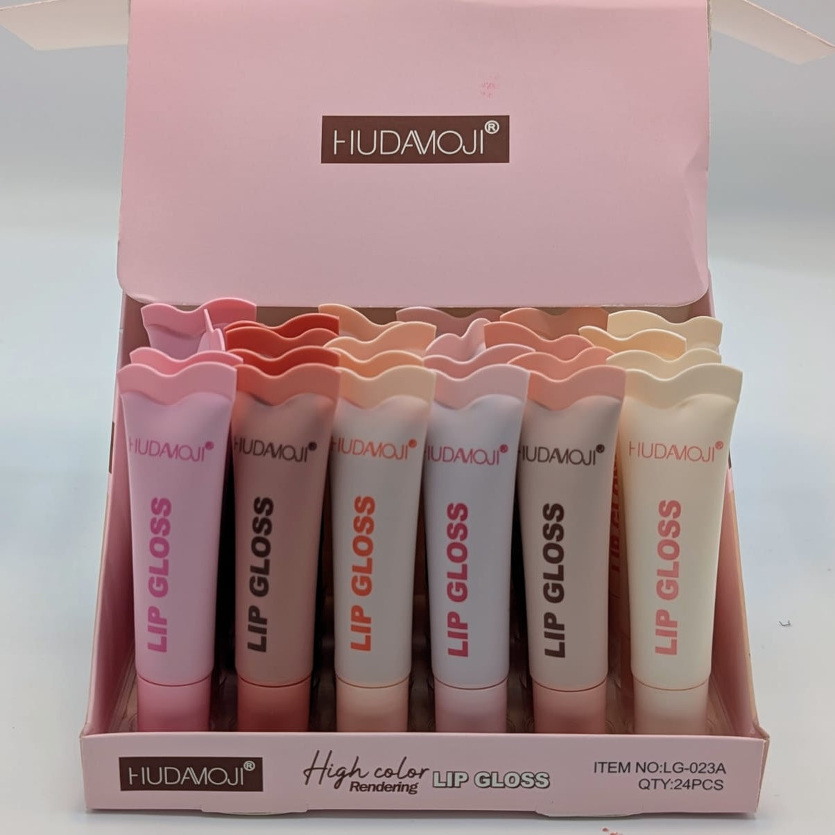 HUDAMOJI High Color Rendering Lip Gloss Single Tube