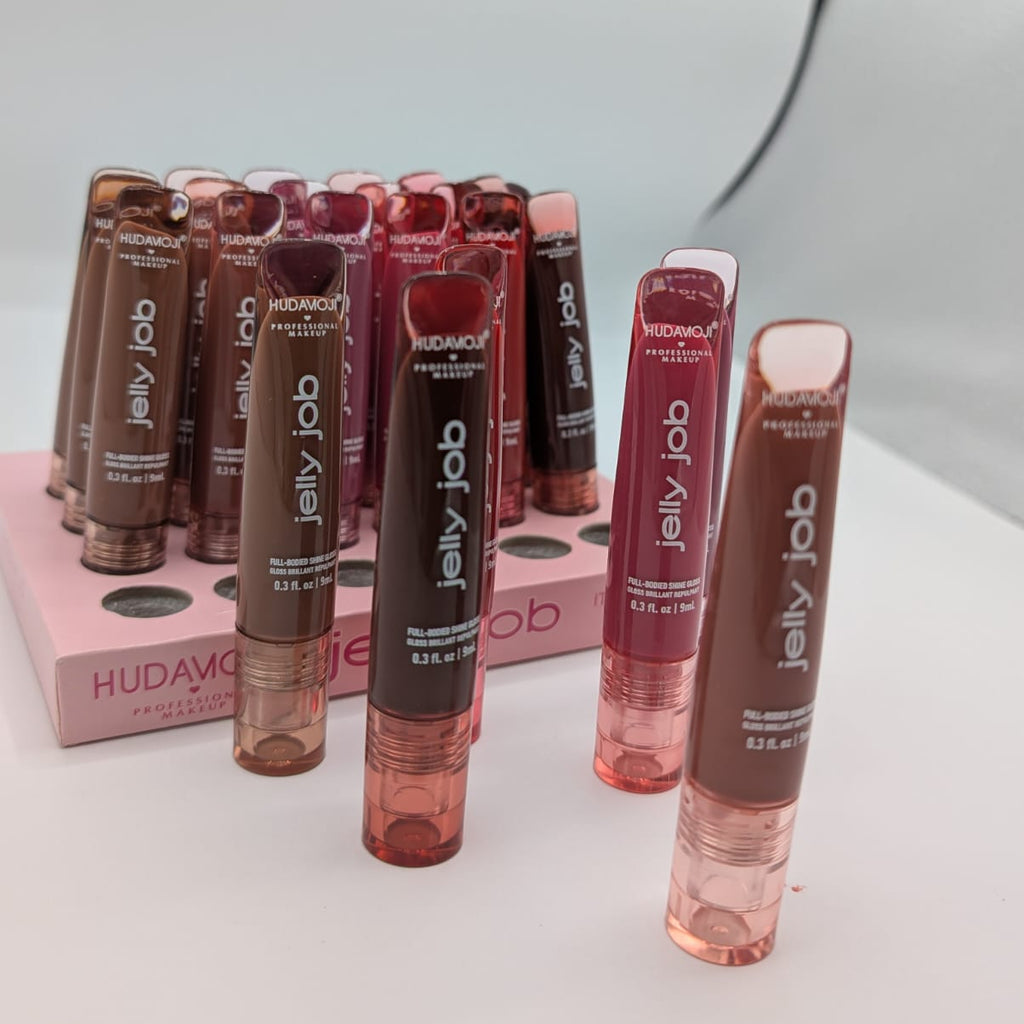 HUDAMOJI Jelly Job Full-Bodied Shine Lip Gloss (9ml)