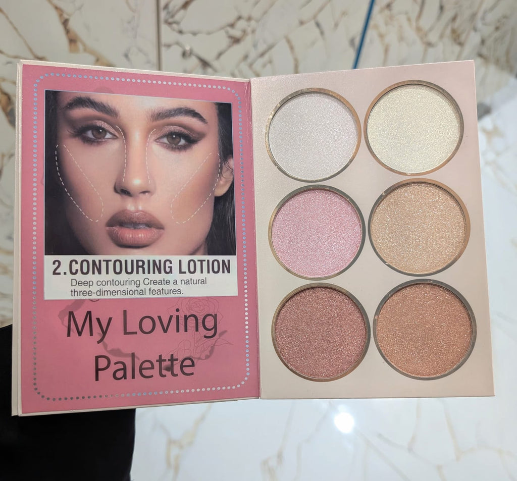 TV Parlour 5-in-1 "My Dreamy Palette": Complete Face & Eye Makeup Collection