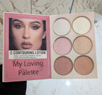TV Parlour 5-in-1 "My Dreamy Palette": Complete Face & Eye Makeup Collection