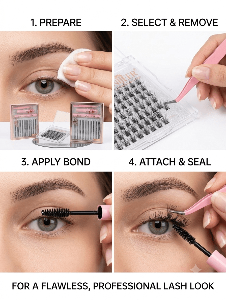 ANIJEER DIY Individual Lash Extension Kit (30D-0.07D-MLX) - The Nexa Shop
