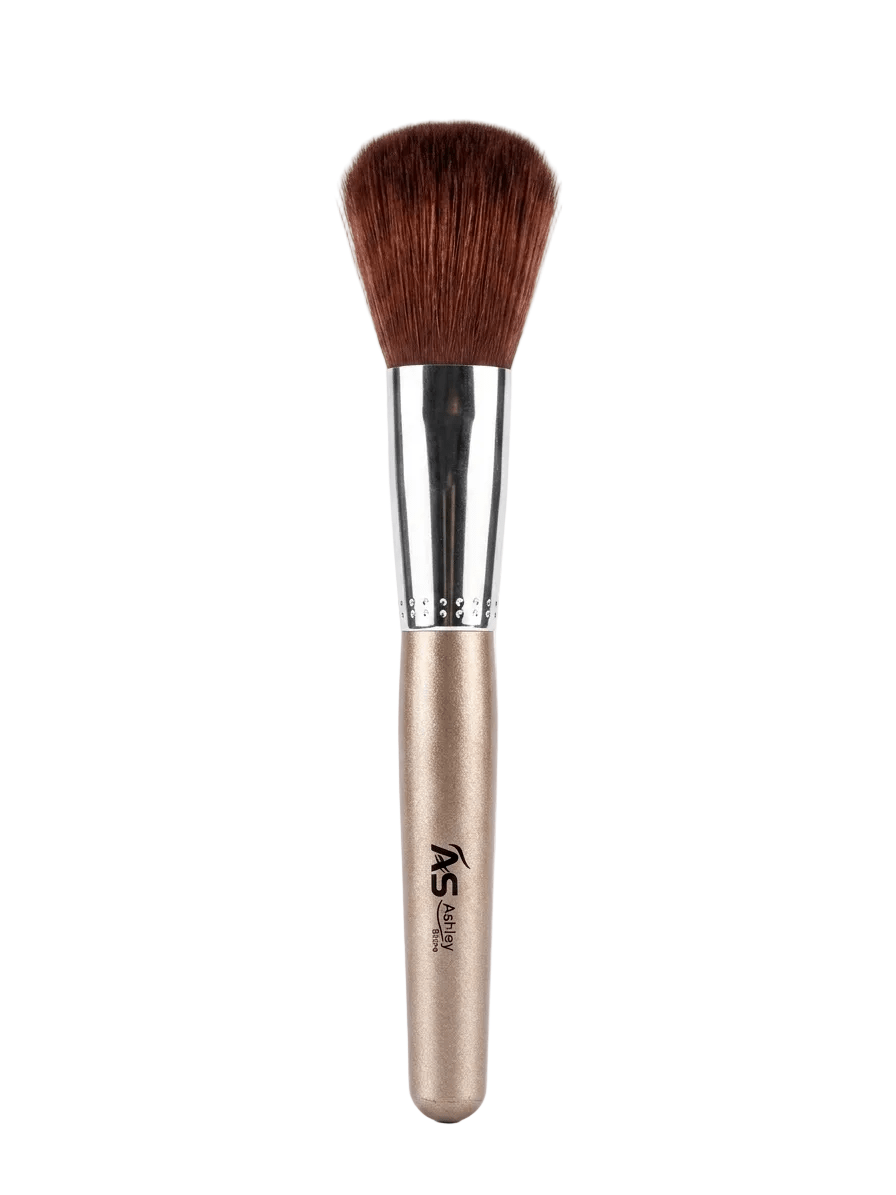 Ashley Shine Medium Blush Brush Professional Fluffy Blush & Powder Brush – High-Density Soft Bristles - The Nexa Shop