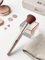 Ashley Shine Professional Small Face Brush / Highlight Powder & Blush Brush – Ultra-Soft Synthetic Bristles - The Nexa Shop