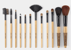 Babbi Brown 12-Piece Premium Makeup Brush Set with Leather Pouch - The Nexa Shop