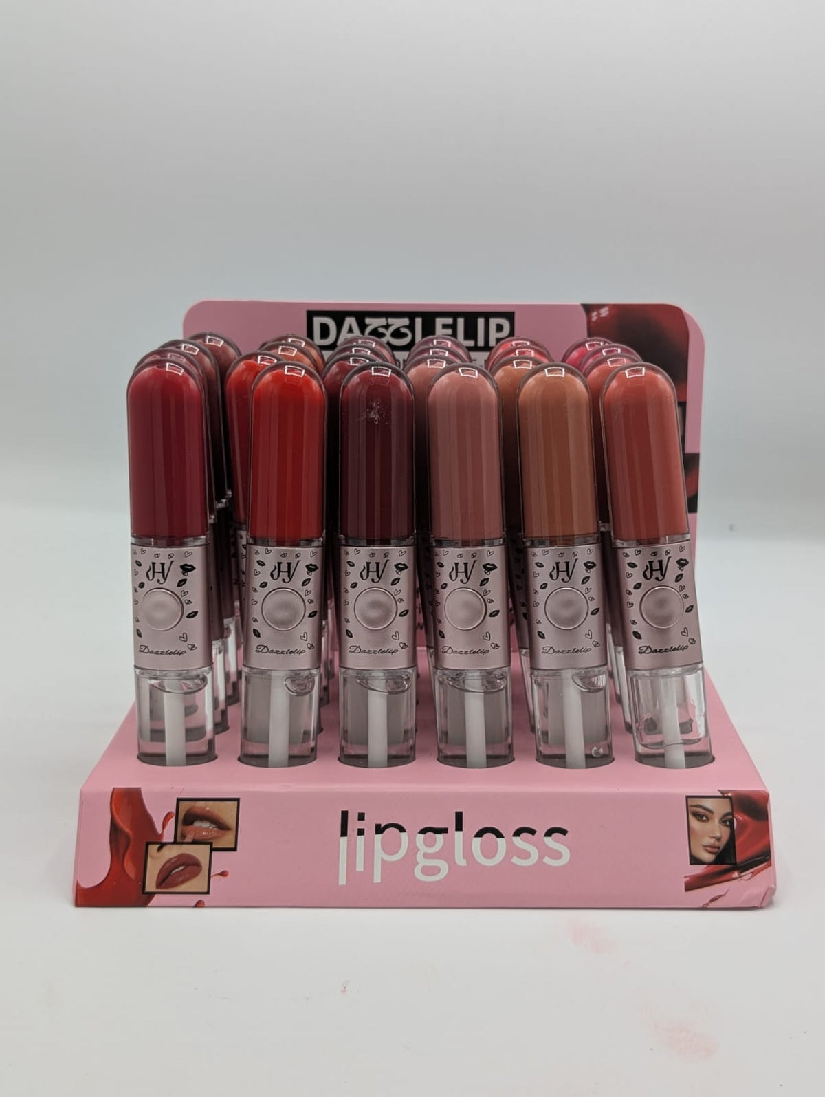 DAZZLELIP HJ Dual Ended Matte Liquid Lipstick & Clear Lip Gloss - The Nexa Shop
