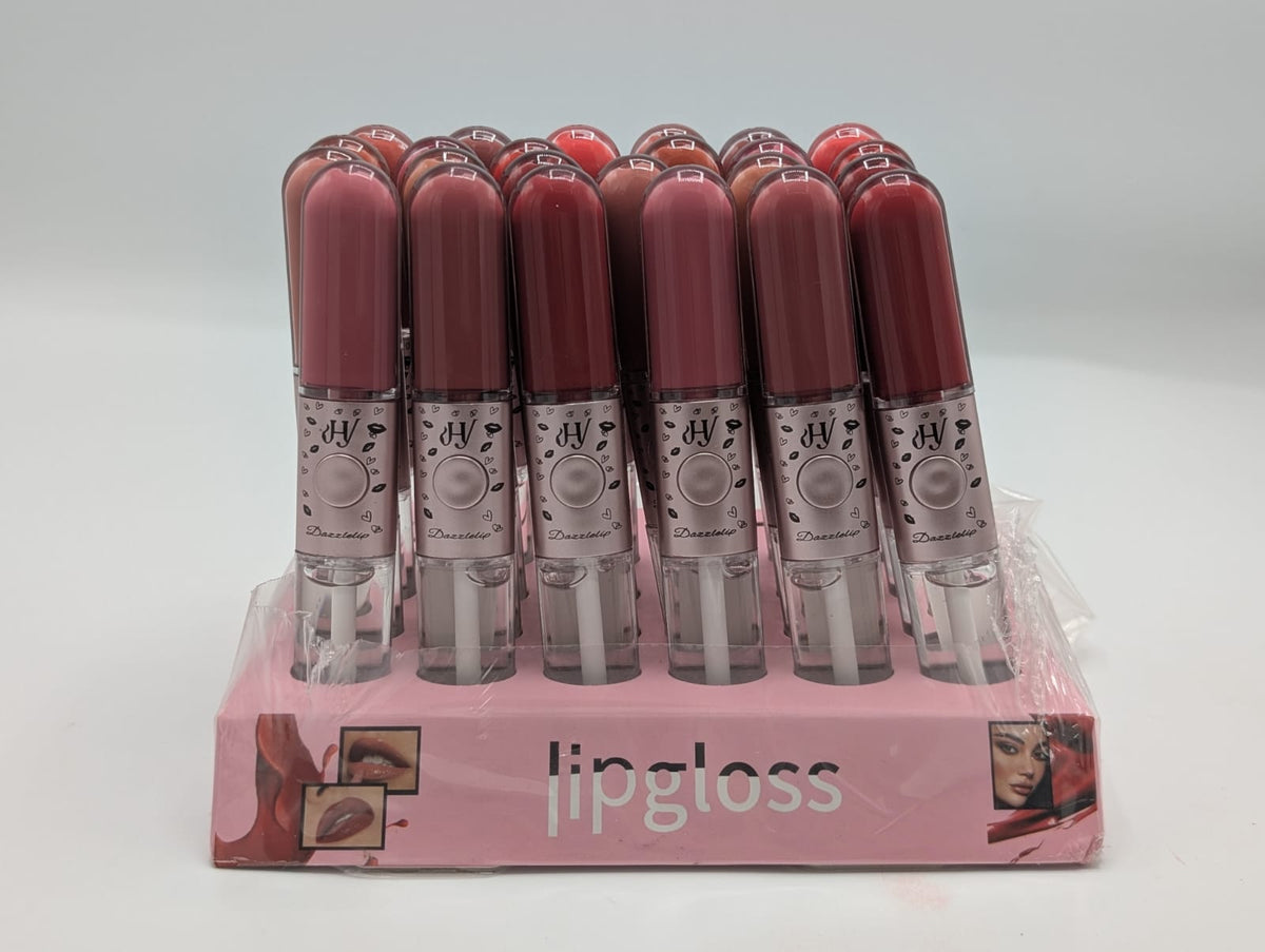 DAZZLELIP HJ Dual Ended Matte Liquid Lipstick & Clear Lip Gloss - The Nexa Shop
