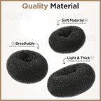 Donut Hair Bun Maker – Easy Volume Styling Tool & Bridal Accessory - The Nexa Shop