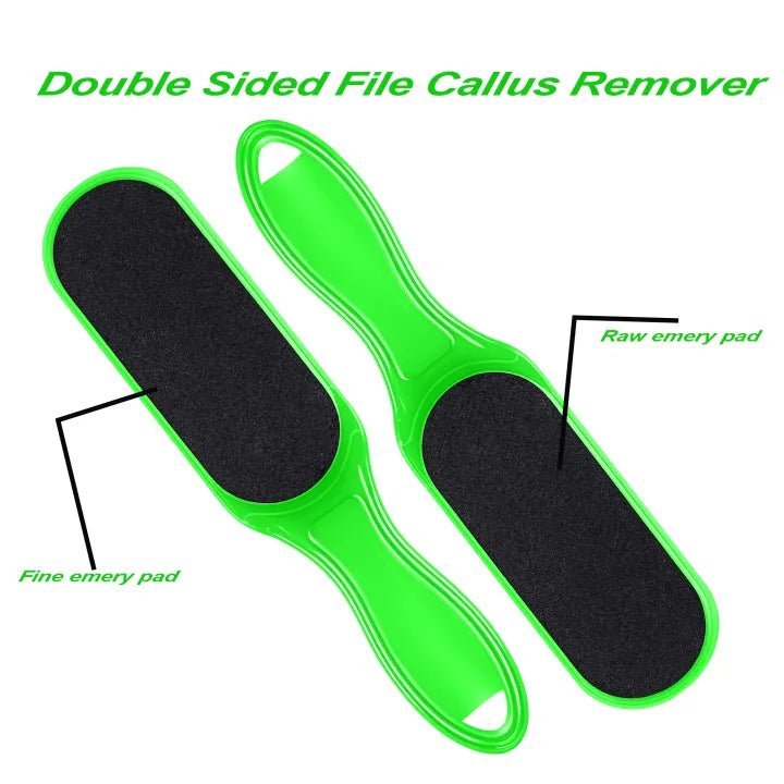 Double-Sided Foot File & Callus Remover – Heavy Duty Hard Skin Scraper and Scrubber - The Nexa Shop