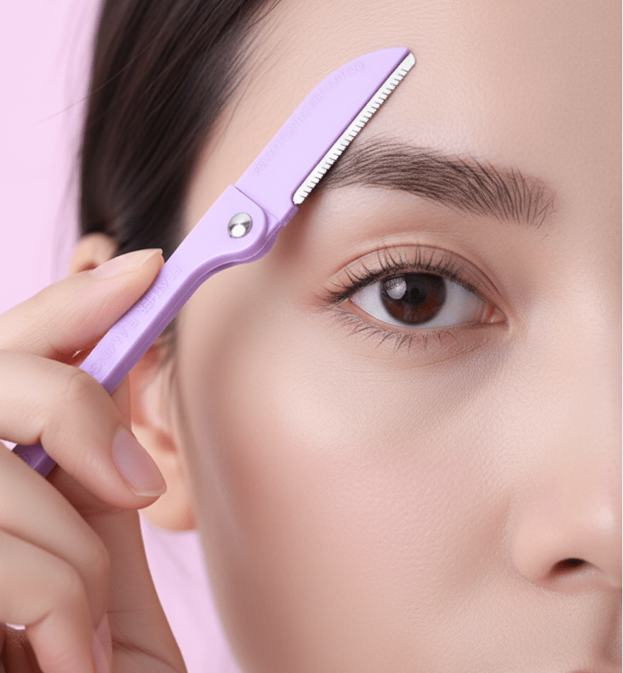 Eyebrow Razor Set (3 pcs) | Facial Hair Trimmer & Brow Shaper - The Nexa Shop