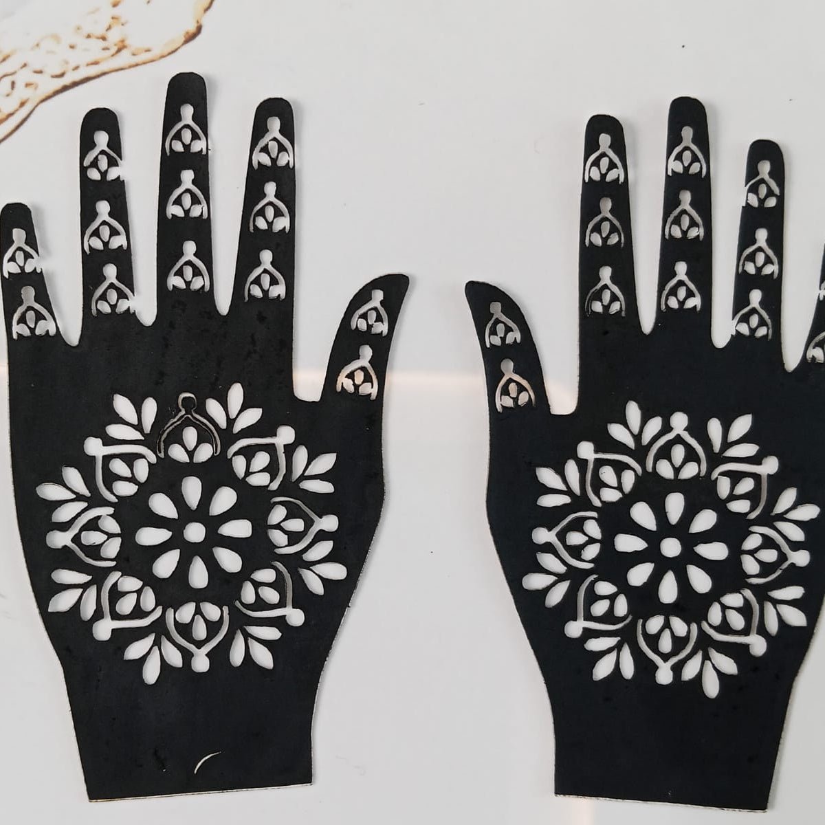 Full Hand-Small Hand & Feets Henna Sticker Template | Easy Mehndi Design - The Nexa Shop
