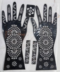 Full Hand-Small Hand & Feets Henna Sticker Template | Easy Mehndi Design - The Nexa Shop