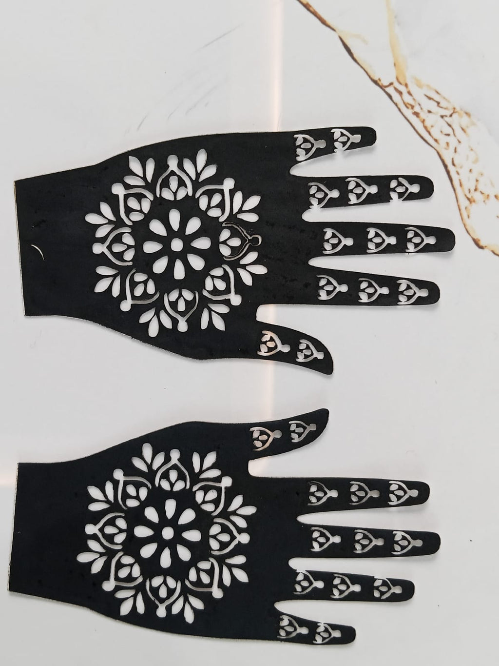 Full Hand-Small Hand & Feets Henna Sticker Template | Easy Mehndi Design - The Nexa Shop