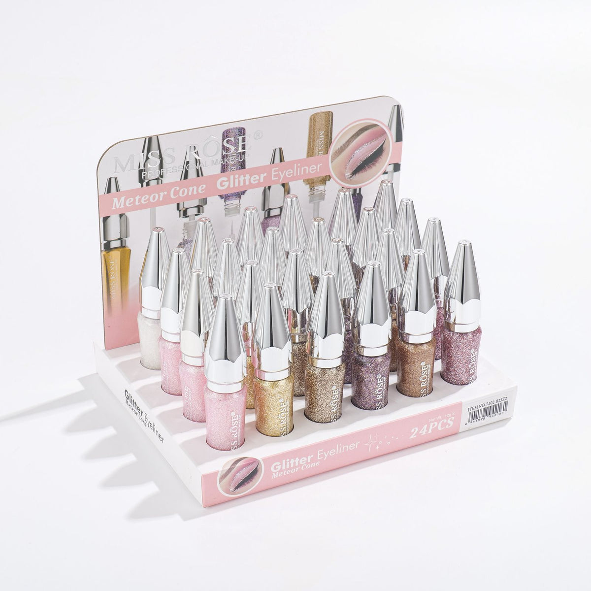 MISS ROSE Liquid Glitter Eyeliner