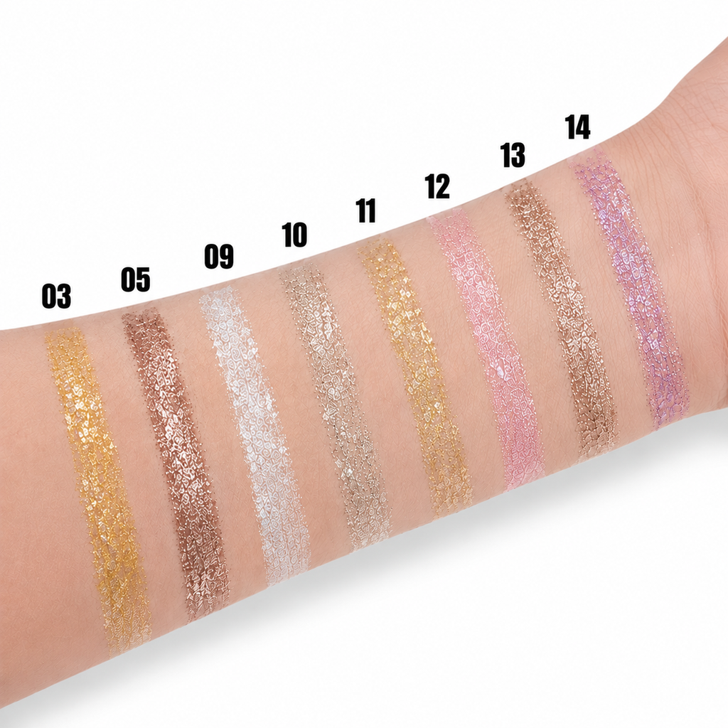 MISS ROSE Liquid Glitter Eyeliner