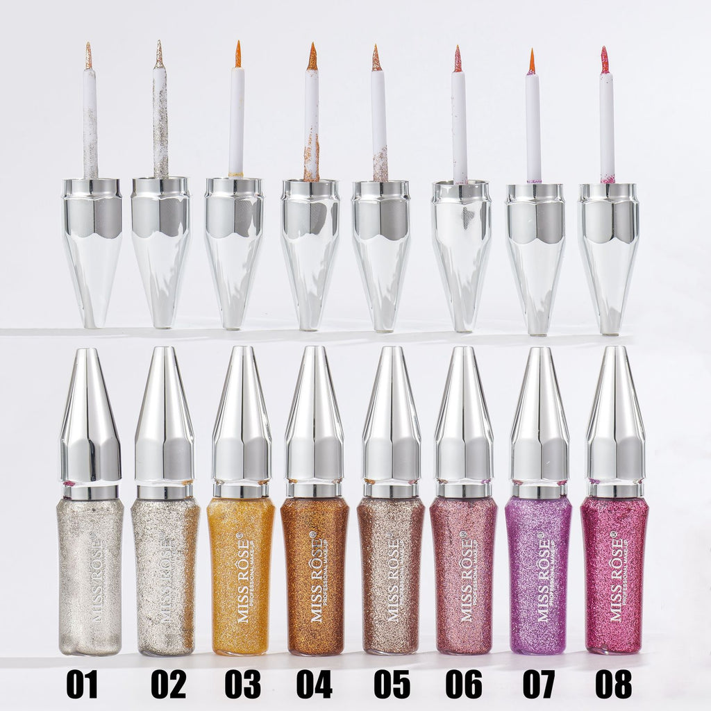 MISS ROSE Liquid Glitter Eyeliner
