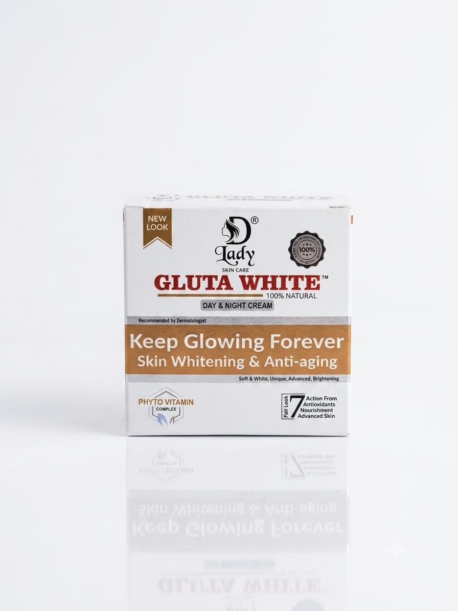 Gluta White 100% Natural Day & Night Whitening & Anti-Aging Cream - The Nexa Shop