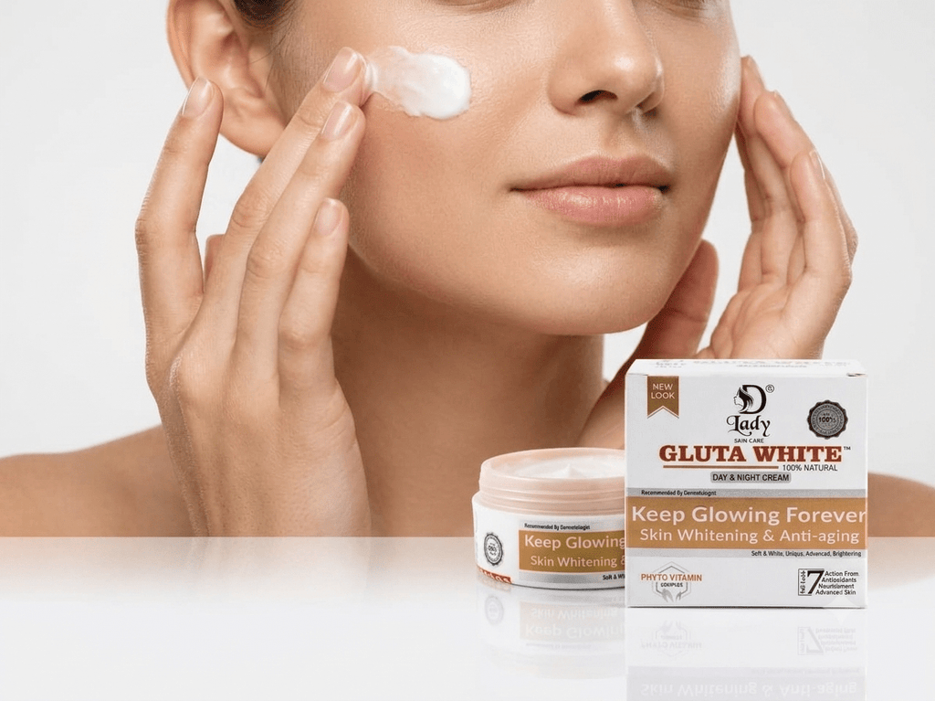 Gluta White 100% Natural Day & Night Whitening & Anti-Aging Cream - The Nexa Shop