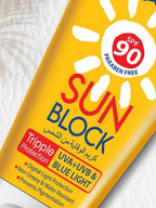 Golden Pearl Sunblock SPF 90 – Maximum UV Protection & Skin Whitening Formula - The Nexa Shop