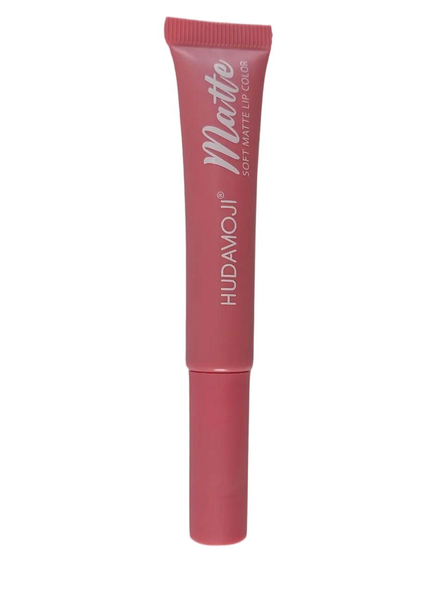 Huda Moji Soft Matte Lip Gloss – Velvet Smooth Long-Lasting Liquid Lipstick (1 pc) - The Nexa Shop