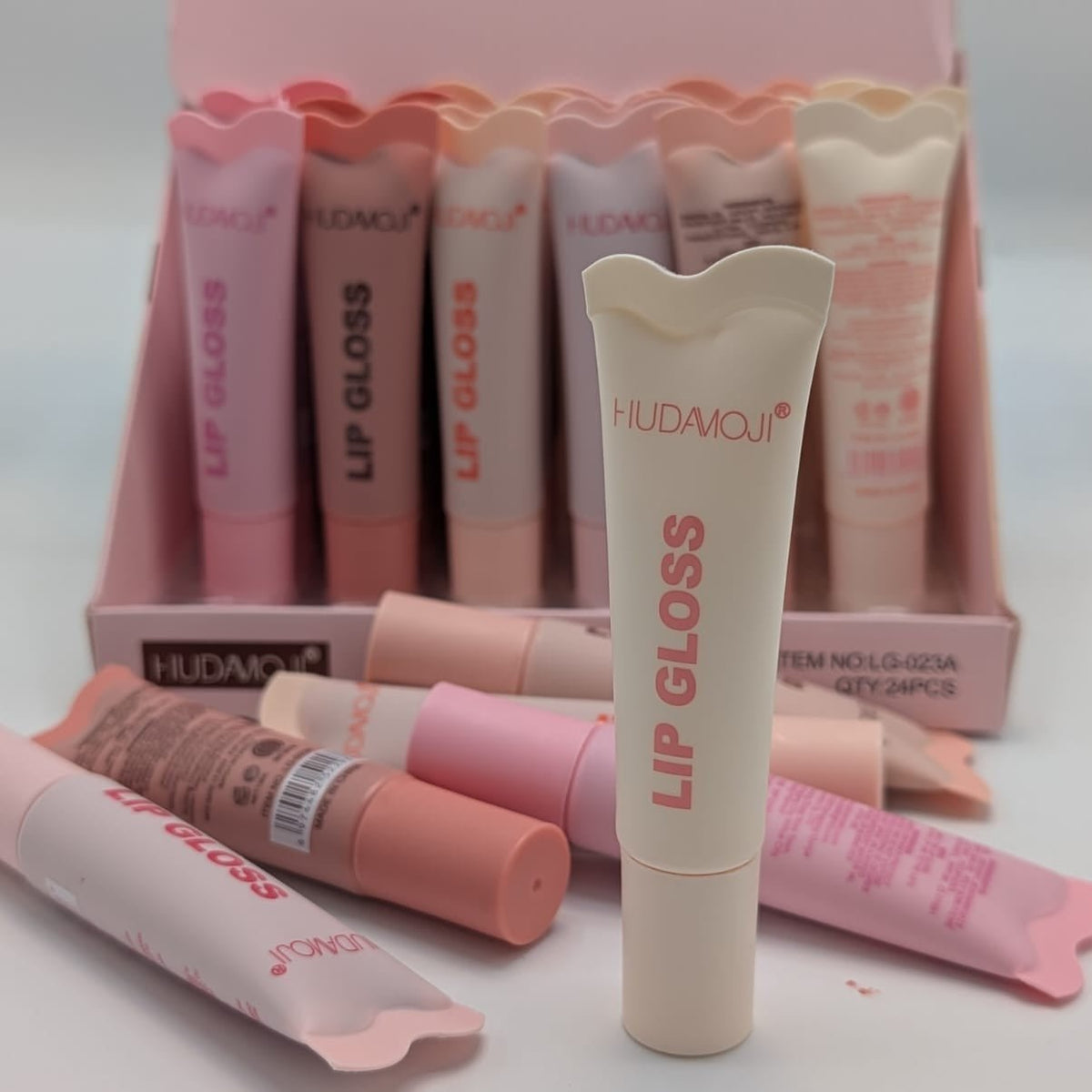 HUDAMOJI High Color Rendering Lip Gloss Single Tube - The Nexa Shop