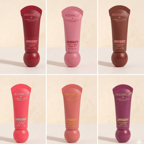 Hudamoji Smushy Soft Matte Lip Balm – Tinted Hydration - The Nexa Shop