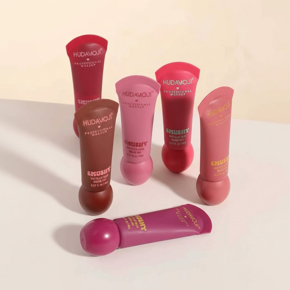 Hudamoji Smushy Soft Matte Lip Balm – Tinted Hydration - The Nexa Shop
