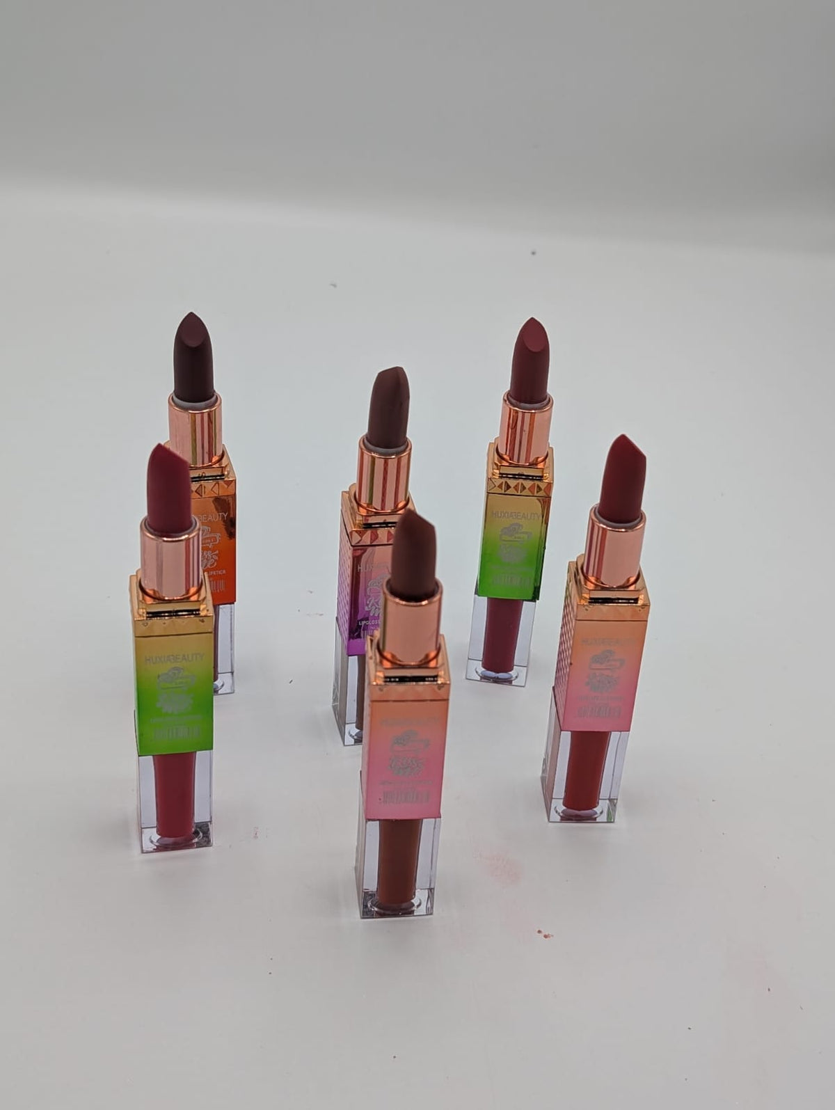 Huxia Beauty 2 in 1 Kiss Me Matte Lipstick & Lipgloss - The Nexa Shop