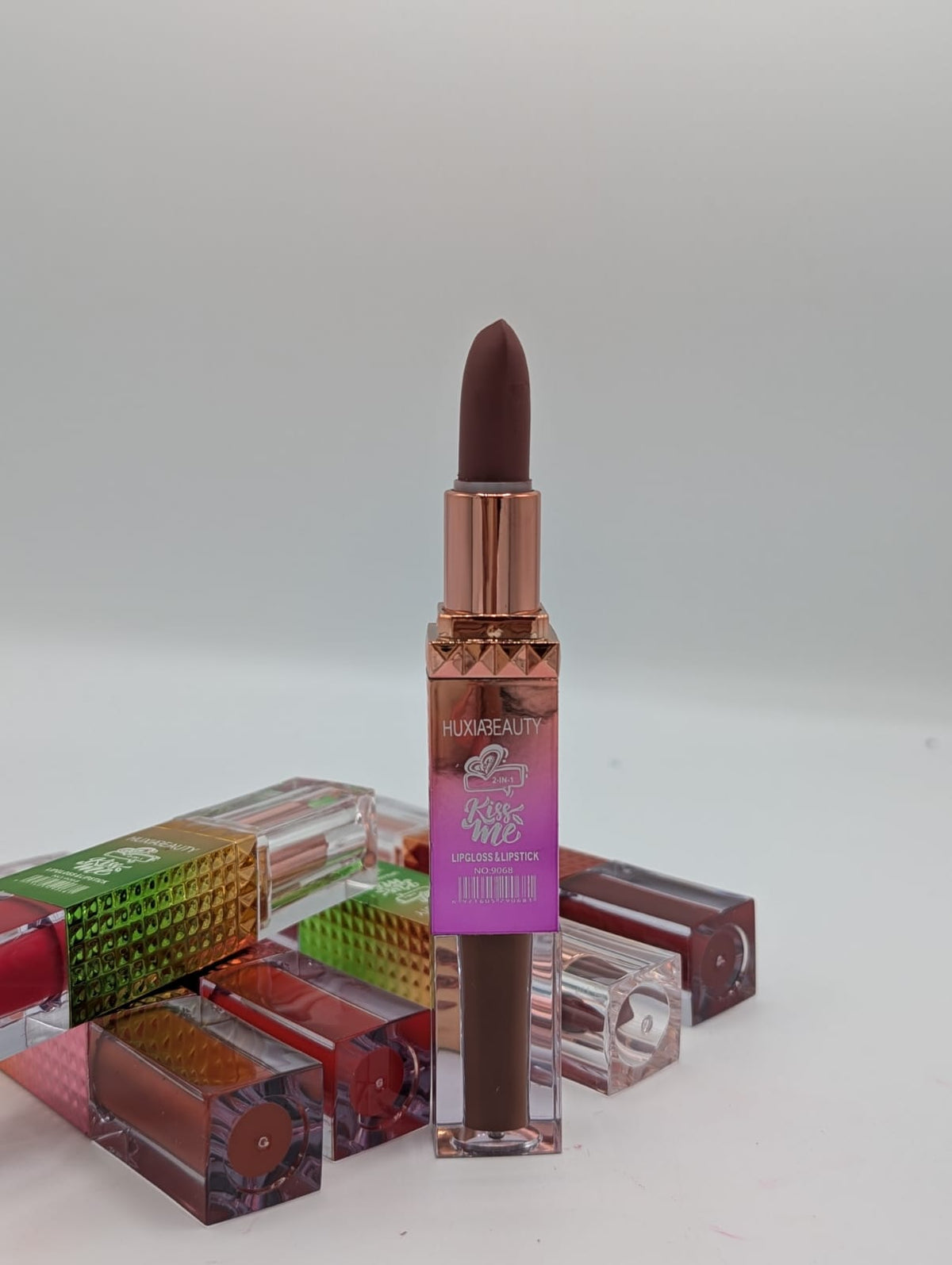 Huxia Beauty 2 in 1 Kiss Me Matte Lipstick & Lipgloss - The Nexa Shop