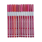 KATHLEEN Long Lasting Thick Lipliner Pencil Set (12 Pcs) - The Nexa Shop