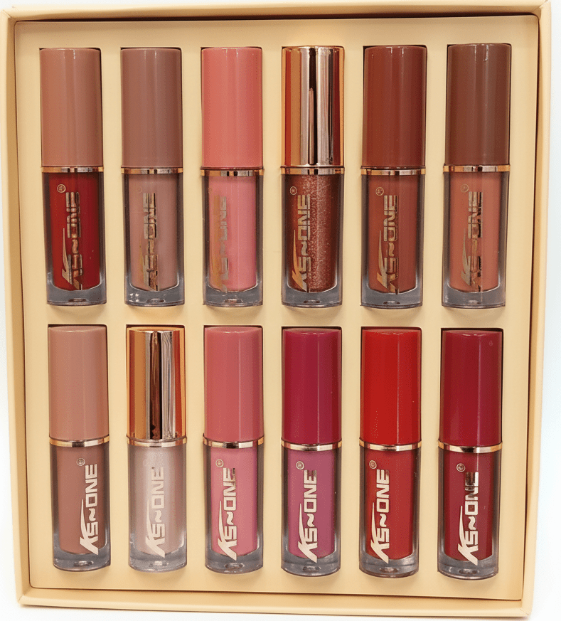 KS One Liquid Lipstick Set (12 pcs) | Matte Lip Color Collection - The Nexa Shop