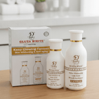 Lady Gluta White Extra Whitening 24K Gold Bleach Set (6% Vol 20)_ Keep Glowing Forever - The Nexa Shop