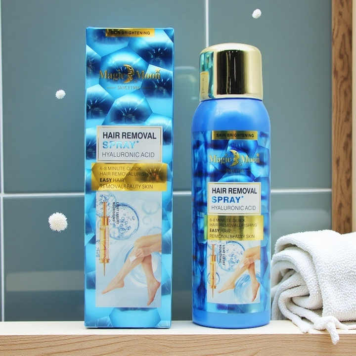 Magic Moon 120ml Hair Removal Spray & Gel – Painless & Fast Formula - The Nexa Shop