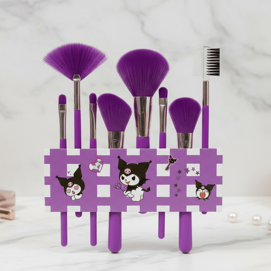 Makeup Brush Set (8 pcs) | Soft Cosmetic Brushes Kit - The Nexa Shop