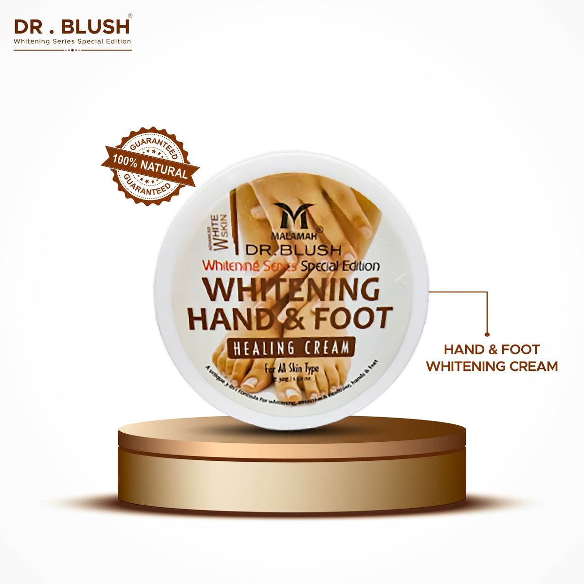 Malama Dr Blush Whitening Hand & Foot Healing Cream | Special Edition Moisturizing Cream - The Nexa Shop