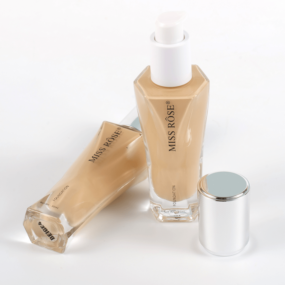 Miss Rose Crystal Ice Strong Foundation | Full Coverage Liquid Base - The Nexa Shop