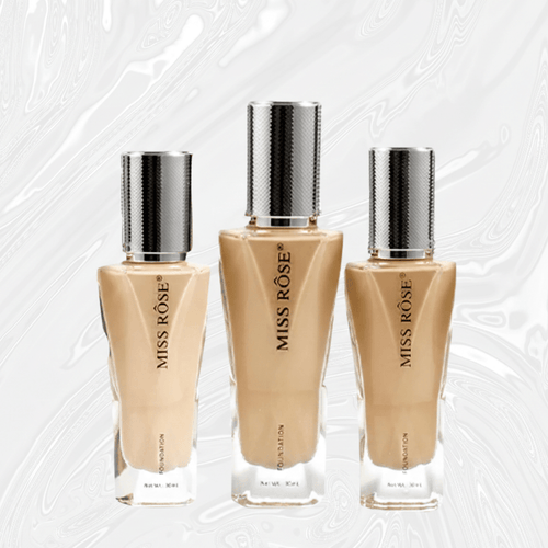Miss Rose Crystal Ice Strong Foundation | Full Coverage Liquid Base - The Nexa Shop